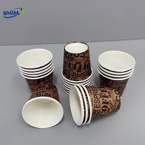 [Hot Item] Hot Sale Biodegradable Customized Single Wall Paper Cup for Beverage Disposable Tea Coffee Paper Cups