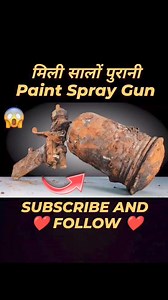 24K views · 342 reactions | मिली सालों पुरानी Paint Spray Gun  #reelsvideos #reelsviralシ #reels #reelviral #reelsindia #restoration #restore #resto #viralreels #virals #viralpage #trend #trendsetter #trendingreels #trendingreels2023 #restore #reelkarofeelkaro | Guru Restoration | Facebook