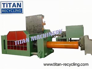 [Hot Item] Titan Scrap Iron Baler Baling Machine for Scrap Steel Brass Wire