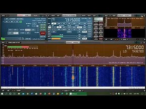 Voice of Vietnam via WHRI 7315 kHz Shortwave SDRplay RSPdx MLA 30 loop antenna