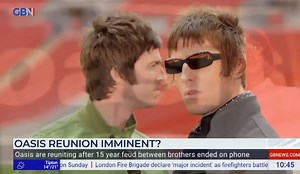 Our LG "Brian" discussing the Oasis reunion this morning on GB News, It's happening! 😎🎸🎶 #oasisreunion #Oasis #definitelyoasis ##oasistributeband #gbnews | Definitely Oasis - Oasis Tribute Band