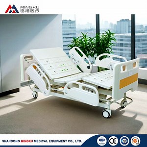 [Hot Item] Medical Equipment 5 Function Electric Medical Care Therapy ICU Nursing Hospital Bed