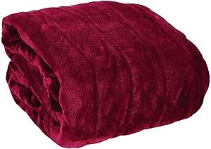 Westerly Full Size Electric Heated Blanket, Garnet
