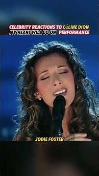 Celebs were EMOTIONAL watching Celine Dion perform My Heart Will Go On 😭✨ Pure chills.#CelineDion #M