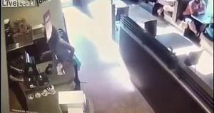 #VIRAL: Woman throws poop at Tim Hortons Employee