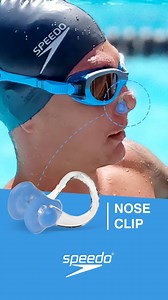 Nose-Clip: Auxiliando seu nado. 🏊‍♀️ O nose-clip é um equipamento desenvolvido para facilitar sua atividade na água. 🌊 Ele bloqueia a entrada de água nas narinas, sendo ideal para:👇🤔 • ✅Pessoas com dificuldade de controlar a respiração durante o nado. • ✅Nadadores com problemas respiratórios que precisam evitar a entrada de líquido no nariz. • ✅Atletas que desejam experimentar novos métodos de treino, como apneia subaquática, para melhorar a capacidade respiratória. • ✅Competidores de nado s