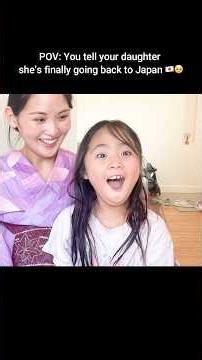 You surprise your daughter with a trip to Japan🇯🇵✨Japanese Family Living in the U.S.