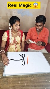 Real Magic 🎩 🪄 😱 #shorts #trending #muthunagarmuthu #viral #couples #magic #familyfun | Muthu Nagar Muthu