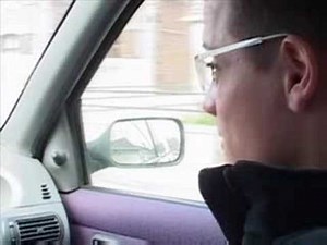 Hot boy hitches a ride and gets fucked