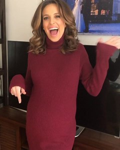 Today was my last day on air before maternity leave—just 2 days till due date! Now it’s time to catch up on some sleep and gear up my body and mind for labor and delivery (which I’m slightly terrified of because hospitals scare me 😱). I’ll continue to share plenty of pics/updates here and will also be appearing on @foxandfriends from home with our new nugget! 👶 I’ll be back in the co-host seat soon! Thank you all for your love and support throughout this pregnancy. I’m so appreciative of every