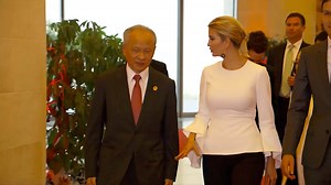 10K views · 431 reactions | Ivanka Trump and Jared Kushner visit Chinese embassy for National Day reception The Chinese Embassy in Washington, DC hosted a reception on Wednesday for National Day, as the country marks the 68th anniversary of its founding. Several US lawmakers were among the attendees, as well as Jared Kushner and his wife Ivanka Trump, the son-in-law and daughter of US President Donald Trump. The couple are close advisers to the president. | CGTN | Facebook