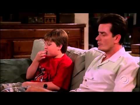 Two and a Half Men - Something Between Jake's Teeth [HD]
