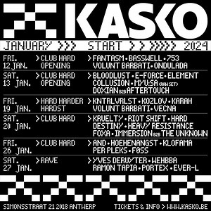 3K views · 16 reactions | This weekend marks the grand opening of KASKO, ushering in a fresh chapter in Antwerp's boiling nightlife scene. Expect a massive upgrade to the venue featuring state-of-the-art audio-visual technology. Don’t miss out on what January has to offer at KASKO. Starting things off with the CLUB HARD weekender. Tonight is 95% sold-out  Follow Kasko on Facebook: KASKO On Instagram: kasko.antwerp For tickets & info www.kasko.be / www.clubhard.be | Ampere | Facebook