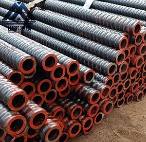 [Hot Item] Mining Anchor Rod Ground Tunneling Slef Drilling Anchor Bolts Fasteners Hollow Threaded Bar Self Drilling Rod R25 R32 R38 R51 Bar