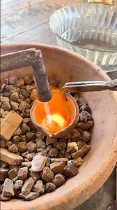 Playing MINECRAFT In Real Life (Creating Rings With Silver)🤩