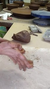 19K views · 248 reactions | A few of the next steps in making fossil mugs... I was inspired to make these mugs again from the visit to the Urwelt-Museum Hauff. | Clay Lick Creek Pottery | Facebook