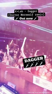 DnB lovers, bass heads, doof gremlins, club rats, festival freaks and dance demons. You have now discovered your tune of the year. Available where all good bangers are streamed. SHARP LIKE A DAGGER 🗡️ | Doctor Werewolf
