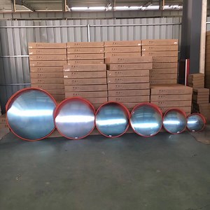 [Hot Item] Wide Angle 45 60 80 100cm Security Convex PC Mirror Outdoor Road Traffic Driveway Safety