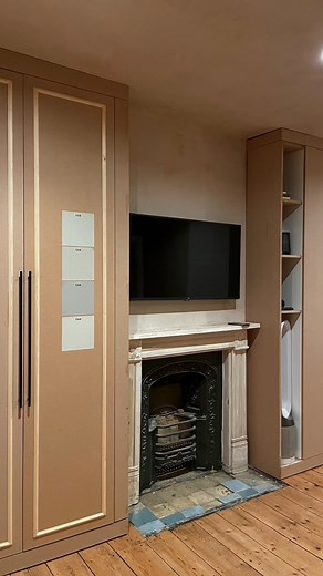 2.5K views | You all know how much we LOVE an IKEA PAX hack, so you can imagine how delighted we were to spot this one. It’s a brilliant transformation taking an awkward corner into a built-in storage wonder! #IKEAhack #homeimprovements #diyhomedecor | Livingetc | Facebook