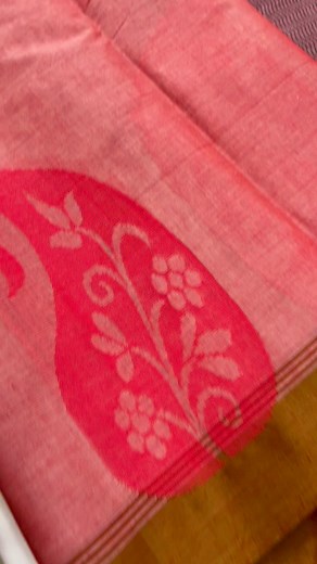 1K views · 38 reactions | Pure Negamam Handloom cotton saree mango design border motif with contrast pattern pallu with attached blouse. #cottonsarees #sareeshyderabad #sareeblousedesigns #sareestyle #sareecollection #sareefashion #sareestyle #saris #cottonsaree #cottonsareelovers #saiprathik . | Saiprathik Collections -Cotton Sarees | Facebook