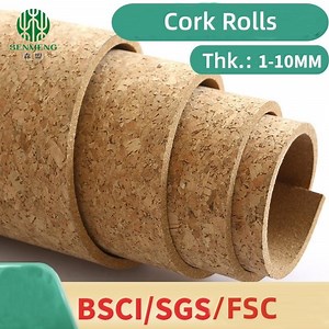 [Hot Item] Floral Surface Cork Roll for Wall Cork Bulletin Board Sheets