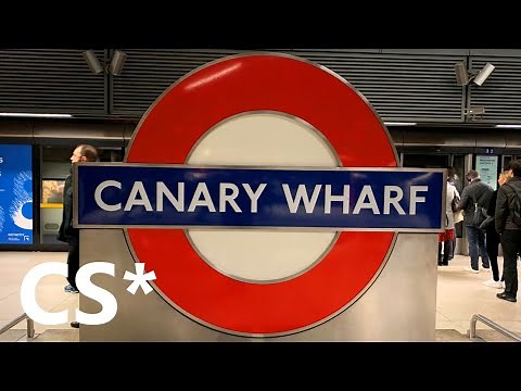 Canary Wharf underground station