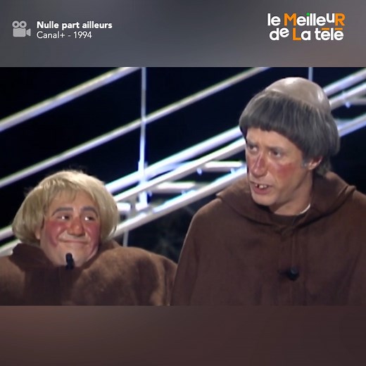 Antoine de Caunes et José Garcia sont les deux moines 😂 | Le Meilleur de la Télé