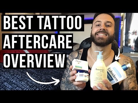 The BEST TATTOO AFTERCARE 2019 | Full STEP BY STEP