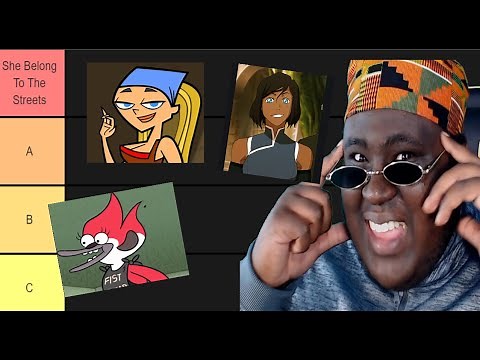 Thot Tier List - Cartoon Edition!