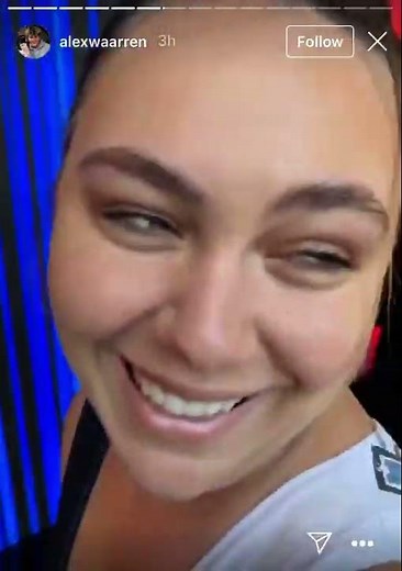 larray: “vinnie hacker changed for nailea you suck” Alex Warren Instagram Story