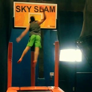Master your best trick shot at Sky Slam! | Sky Zone Everett
