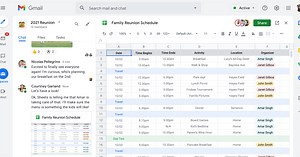 Gmail for web getting navigation redesign as Chat 'Rooms' are now called 'Spaces'