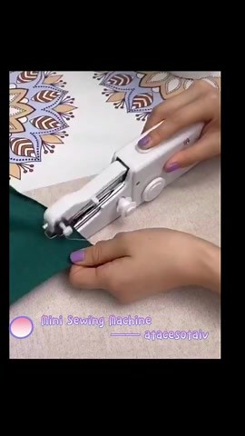 Portable & Compact, Great for on spot repairs, Perfect for Any Materials. Ideal for outdoor & family. Sewing repair anywhere. | Tospino