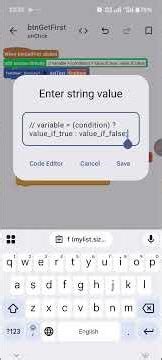 Java ternary operator example