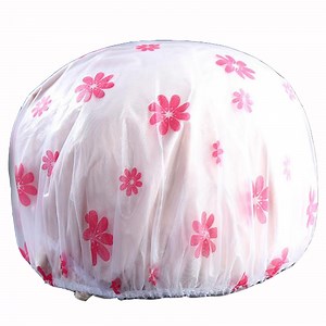 [Hot Item] PVC Single-Layer Shower Cap with Printing