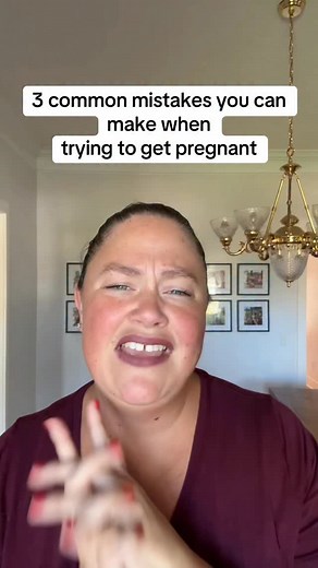 3 common mistakes I see people make when trying to get pregnant. #getpregnant #helpmegetpregnant #ttc #ttctips | Liza