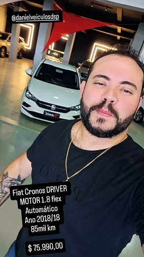 Fiat Cronos DRIVER MOTOR 1.8 flex Automático Ano 2018/18 85mil km $ 75.990,00 #seminovos #reels #fyp #fiat #explorer #carros | William Silva