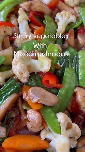 Chicken & Vegetable Stir Fry with Mixed Mushrooms | Jolly Recipes