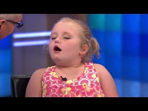 'Honey Boo Boo' asleep during interview?