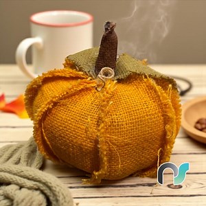 Handmade Burlap Pumpkin – Rustic Fall Home Decor – Stuffed Jute Fabric Pumpkin – Cozy Autumn Gift - Etsy Canada