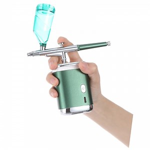 [Hot Item] Wholesale Barber Tattoos Tool Airbrush Portable USB Rechargeable Hair Art Make up Nail Airbrush