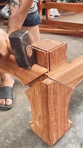 Rosewood table tenon structure connection process | Magic To Go