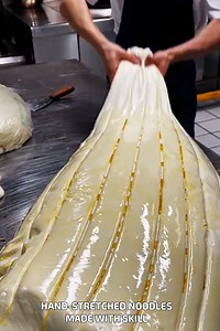 26K views · 28 reactions | Hand Stretched Noodles Made With Skill #NoodleArt #FreshTaste #TraditionAlive | Fatafatnews | Facebook
