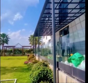 Polycarbonate Roofing Sheet Outdoor Clear, Polycarbonate Greenhouse Panels, Replacement Shed Panel,Not Easily Deformed,1mm Thick Greenhouse Panels,cuts Easily Suitable for Patios, Partitions