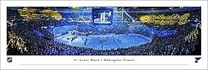 St. Louis Blues Banner Raising - Panoramic Posters and Framed Pictures by Blakeway Panoramas