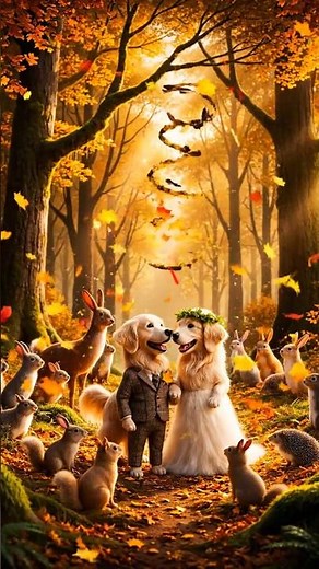 Cutest Puppy Wedding EVER! #shorts