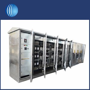 [Hot Item] Customized Stainless Steel Double Door Variable Frequency Control Panel PLC Industrial Enclosure Cabinet