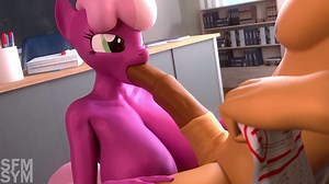 #2987876 - explicit, artist:symm, button mash, cheerilee, earth pony, anthro, g4, 3d, animated, big breasts, big penis, blender, blowjob, breasts, busty cheerilee, cheerimash, complete nudity, female, horsecock, huge breasts, impossibly large penis, loop, lucky bastard, male, nipples, nudity, offscreen character, older, older button mash, oral, penis, sex, shipping, sound, straight, teacher and student, unprofessional behavior, webm - Derpibooru