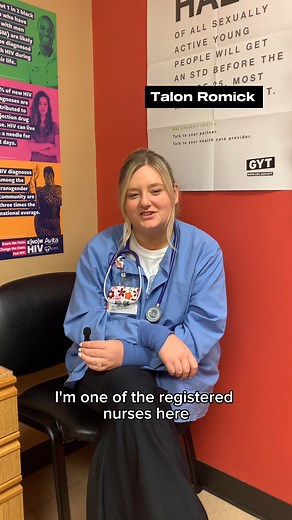 [Part 2] at the Mercy Health Care Center with Ashlyn the Intern. 🩺 Talon Romic gives us more info about testing for STDs. | City of Abilene, Texas