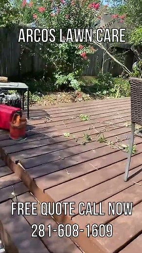 Arcos's lawn care Houston tree Trimming service
